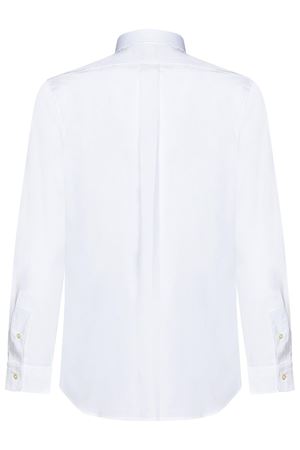 Camicia Polo Pony in cotone bianco RALPH LAUREN | 710928254002WHITE